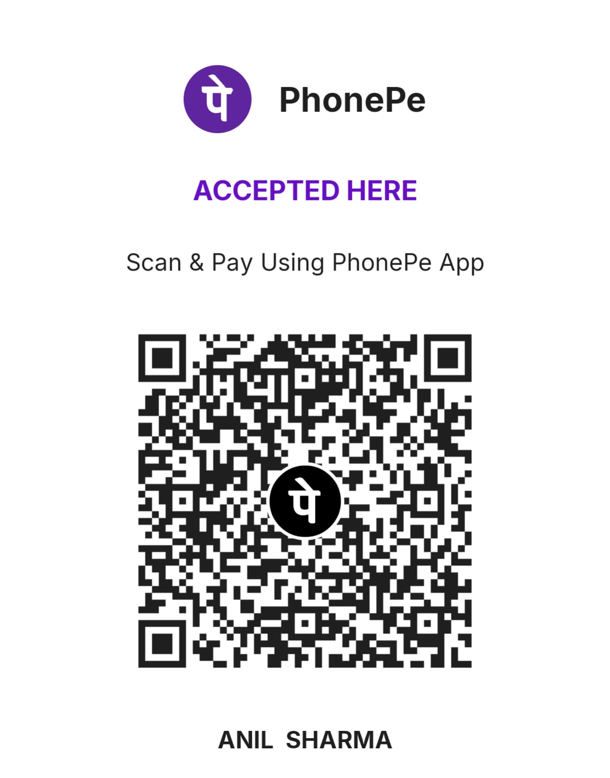 Payment QR Code